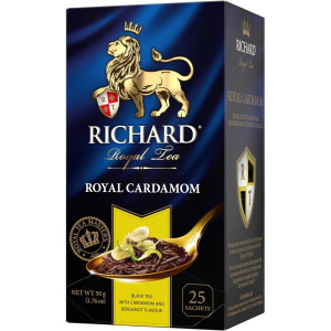 Чай Ричард Royal Cardamon черн. аромат сашет 50гр