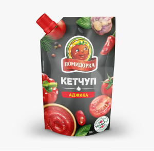 Кетчуп Аджика Помидорка 350гр 1/16