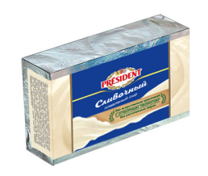 Сыр плав. сливочный 45% 50г Президент