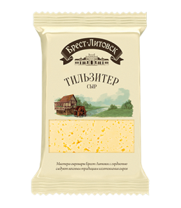 Сыр Брест-Литовск тильзитер 45% 200 г