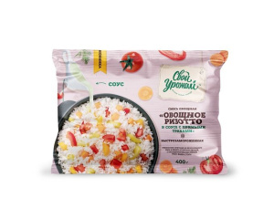 Смесь овощная Овощное ризотто в соусе с пряными травами 400гр Свой Урожай(20\1)