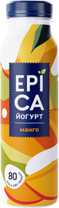 EPICA Йогурт питьевой манго 2,5% 260г БЗМЖ(6/1)