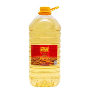 Масло "SUNNY GOLD" подсолн.раф.фритюрное ПЭТ 5л