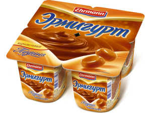 Эрмигурт Пудинг Карамельный 3,0% 4*100г(24/4)