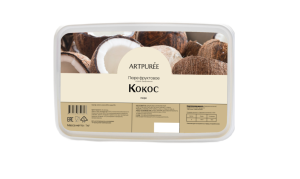 Кокос пюре заморож. Artpuree 1кг 1/6