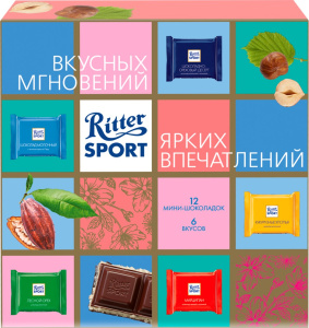 Набор шоколада Яркая весна 0,2кг (12шт*16,67гр)