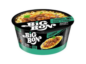 Лапша "БигБон" 85г Говяд+Гуляш