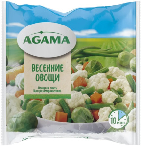 Весенние овощи 400гр(14/1) Agama