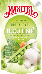Майонезный соус "Постный Провансаль" 30% 390г д/п