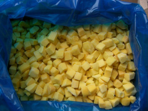 Манго резанный кубик 10*10мм 10кг Импайс