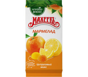 Мармелад желейный "Цитрусовый микс" 250г.