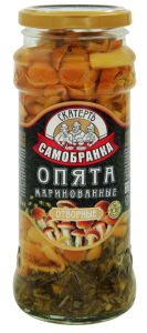 Опята Скатерть-Самобранка марин. ст/б 370мл 1/12