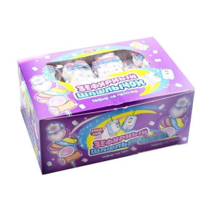 Зефир на палочке "Зефирный шашлычок" 12г*12бл*30шт