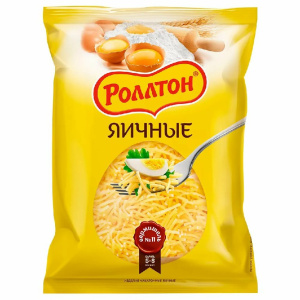 Макаронные изделия Роллтон Вермишель яичная 400г