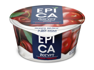 EPICA Йогурт вишня/черешня 4,8% 130г(12/1)