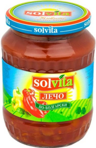 Лечо "Solvita" по-болгарски 680 гр Еко