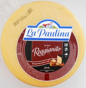 Реджанито сыр 45% (5,5кг) Аргентина, весовой