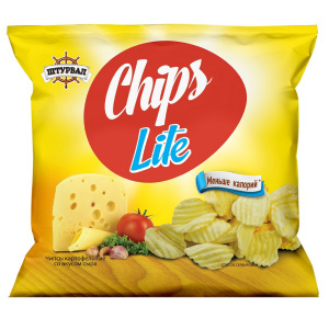 Снеки Овал со вкусом сыра 20г CHIPS Lite (1/30)