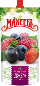 Джем Лесные ягоды 300г д/п 16 шт.