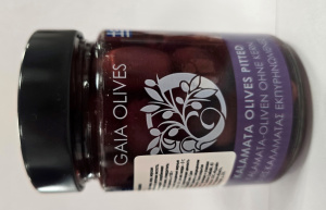 Оливки чёрные Каламон Джамбо без косточек 320мл в ст. б.