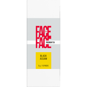 Чай Face to Face  Black Assam чёрный круп. лист пакет 15*5гр