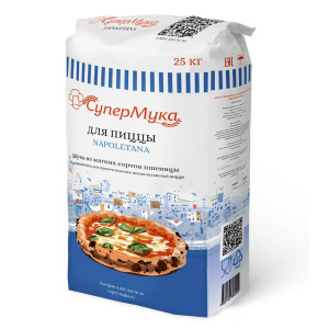Мука пшеничная хлебопек. в/с для пиццы Napoletana 25кг