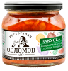 Закуска из баклажанов с печёным перчиком Ресторация Обломов 420гр 1/6