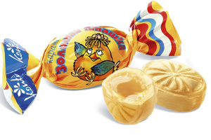 Карамель "Золотая птичка" фас. 1000г (6шт) (Р)