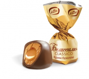 Конфеты "Белиссимо"CLASSICO крем-брюлле 1кг Конти