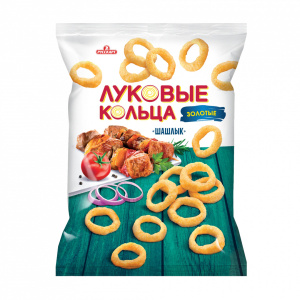 Луковые кольца Золотые (Шашлык 40г 24ш)