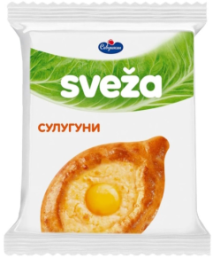 Сыр полутв. Сулугуни "Свежа" 40% 200гр. 1/10