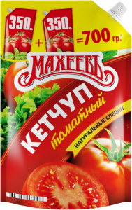 Кетчуп "Томатный" 700г д/п 6шт