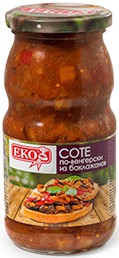 Соте из баклажан по-венгерски 480 гр Еко