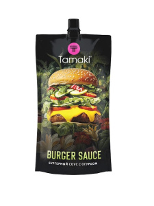 Соус для Бургеров со вкусом огурца Tamaki на основе раст. масел 250мл 1/14