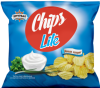 Снеки Овал со вкусом сметаны и зелени 65г CHIPS Lite (1/14)