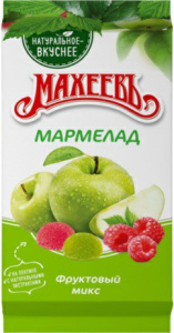 Мармелад желейный "Фруктовый микс" 250г.