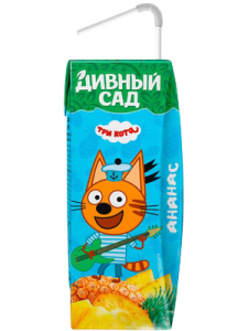 Нектар Ананасовый Три кота  Slim leaf Дивный сад 0,2л