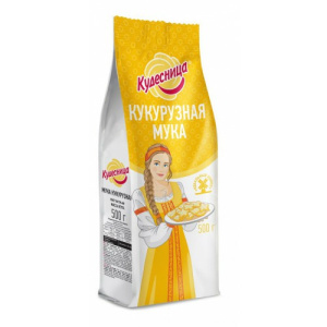 Мука кукурузная Кудесница 500г