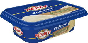 Сыр плав. сливочный 45% 200г Президент(16/1)