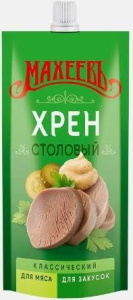 Хрен столовый 140г д/п 18шт Махеев