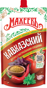 Кетчуп Первой категории Махеев Кавказский д/п 300гр