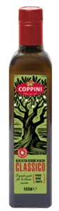 Масло Оливковое Extra Virgin Coppini Classico Gourmet бутылка 500мл 1/12 (922)