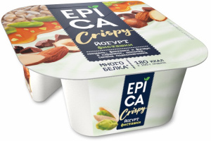 EPICA CRISPY с фисташками Йогурт сем. подсол. тем. шок. 10,5% 140г(6/1)