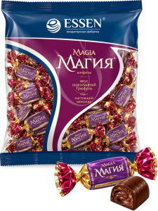 Конфеты "Магия" со вкусом шоколадного трюфеля пакет 500г.