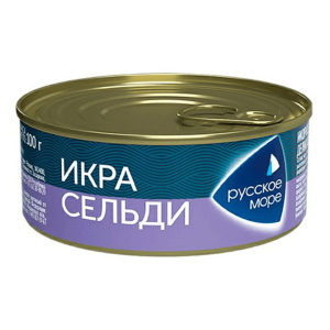 Икра сельди деликатес. Люкс Оригинальная 100гр (1/6)