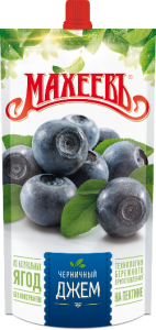 Джем Черничный 300г д/п 16 шт.