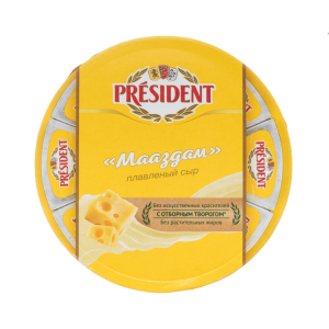 Сыр плав. Мааздам 45% 140г Президент