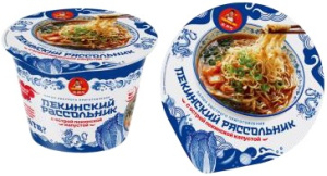 Лапша Товарищ Ван Пекинский рассольник с острой пекинской капустой 100гр 1/24