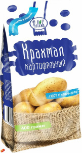 Крахмал картофельный м/уп 400гр*24шт Relish