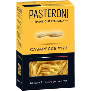 Макароны PASTERONI Казаречче №123, 400г Саоми